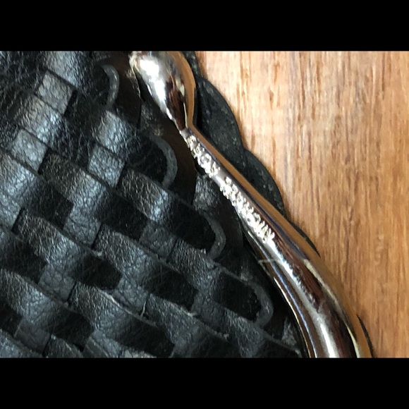 Michael Kors black leather belt size small - Picture 2 of 5